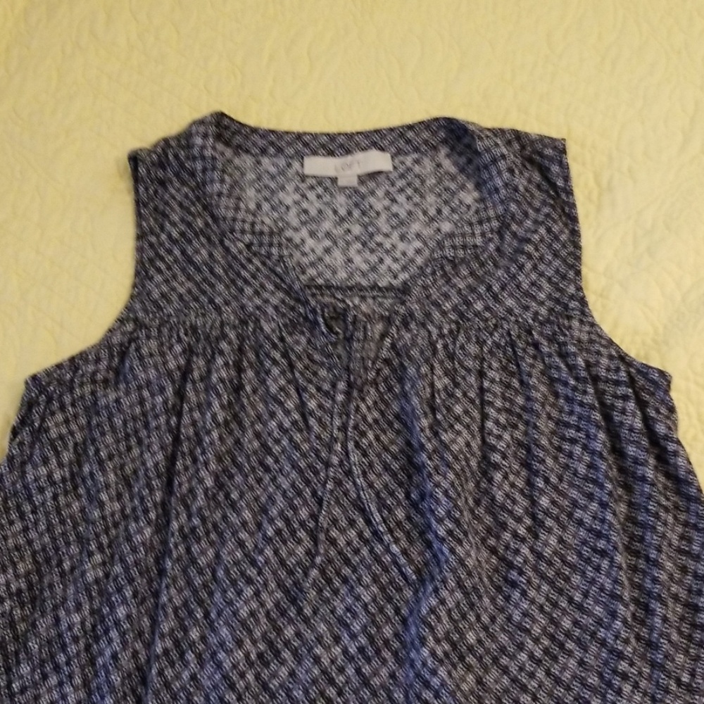 Loft sleeveless top